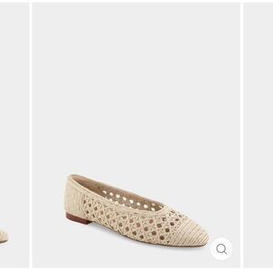 Aerosoles Natural Arno Raffia Flats